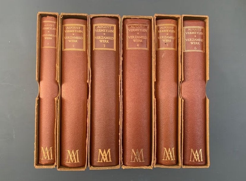 Verzameld werk van August Vermeylen, linnen hardcover, Enlèvement ou Envoi, Utilisé