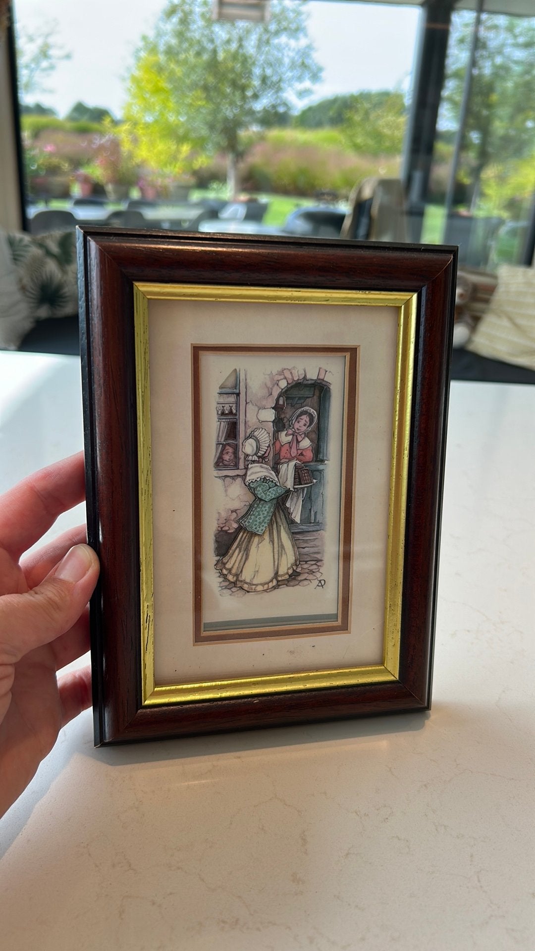 Het wafelmeisje - Anton Pieck (3D), Ophalen of Verzenden