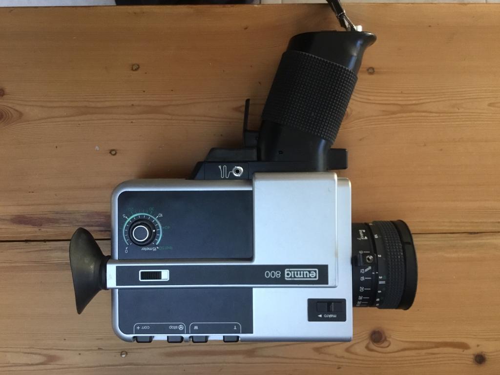 Appareil photo Super8 Eumig 800 avec sac de transport, Enlèvement, Caméra