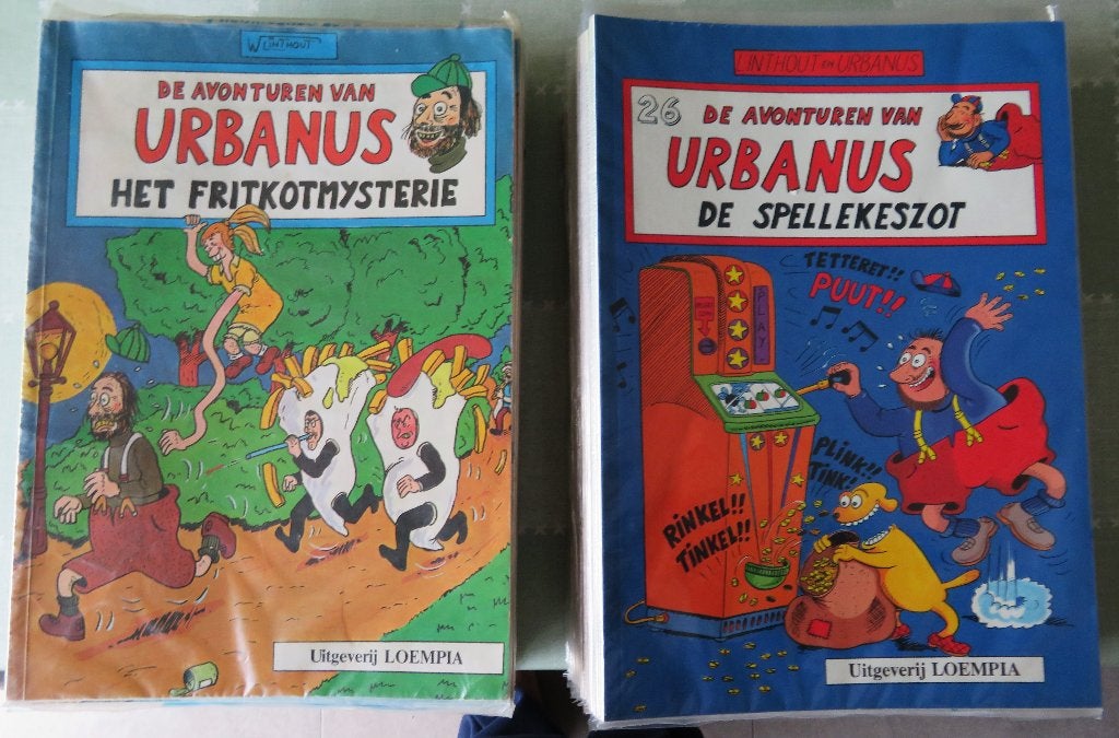 Lot strips Urbanus 1 - 50 eerste druk, Boeken, Ophalen of Verzenden
