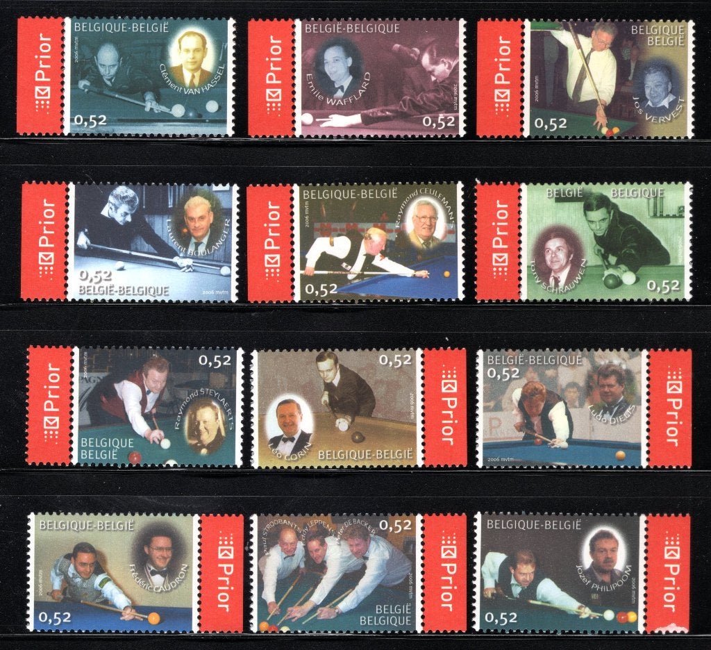 3503/3514 MNH 2006 - Biljarters., Ophalen of Verzenden, Postfris, Postfris