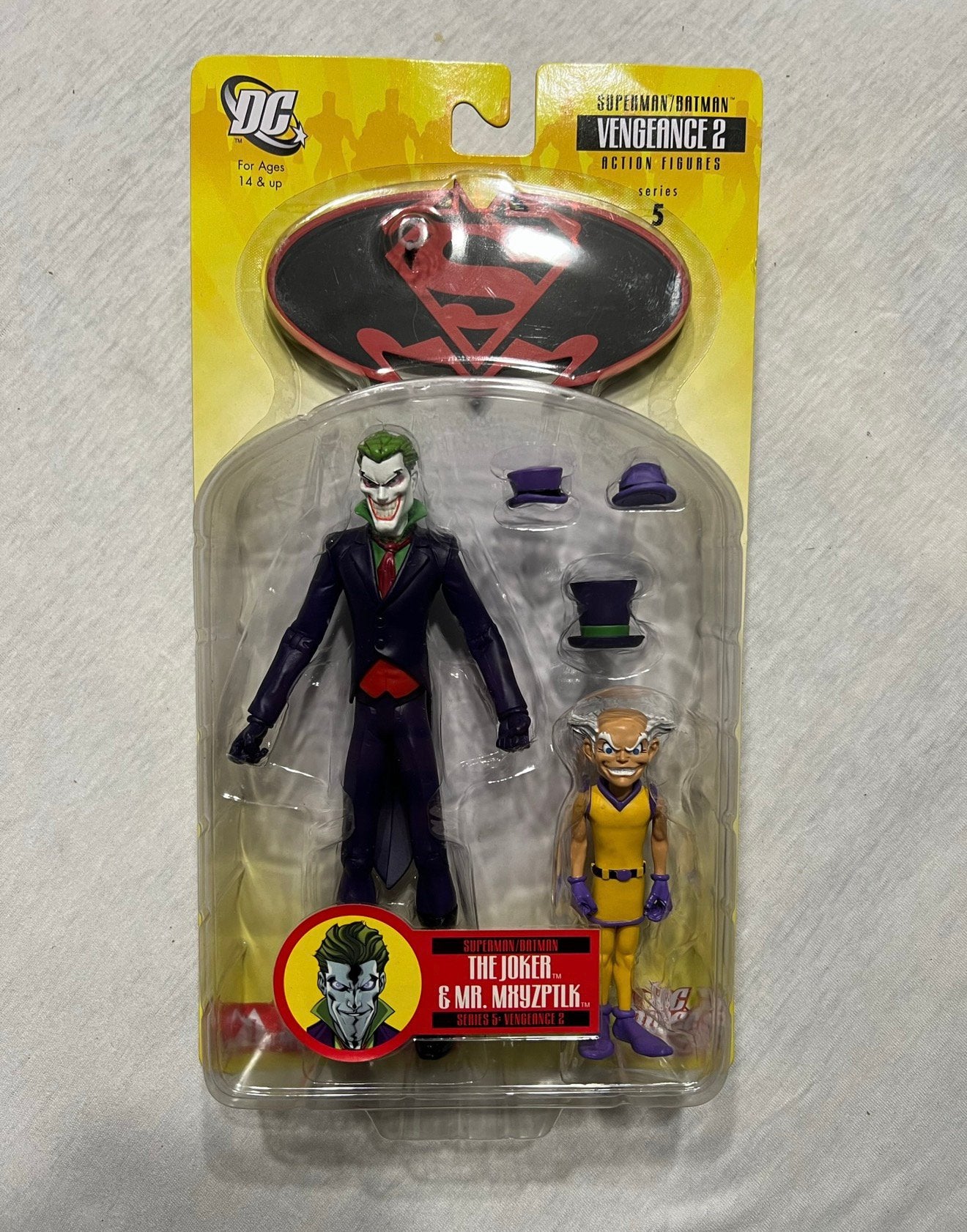 DC Comics SUPERMAN BATMAN series JOKER & Mr. MXYZPTLK figuur, Ophalen of Verzenden, Nieuw