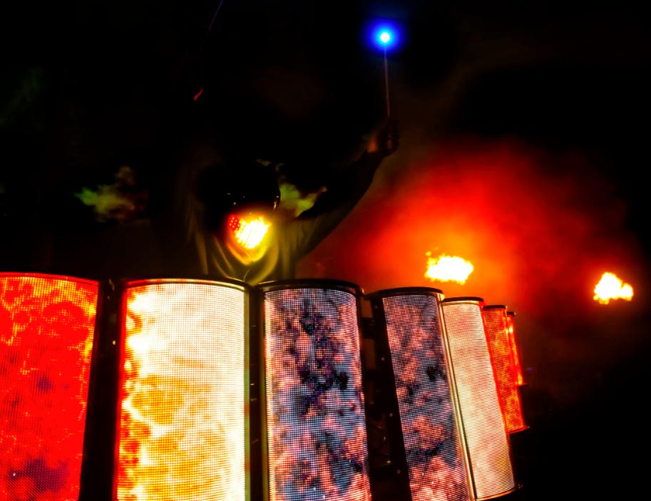 LED-drums / visual drums, Muziek en Instrumenten, Ophalen, Zo goed als nieuw, Roland, Elektronisch