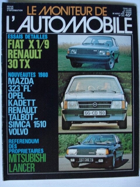 Le Moniteur de l'Automobile 672, Livres, Autos | Brochures & Magazines, Envoi, Utilisé, Général