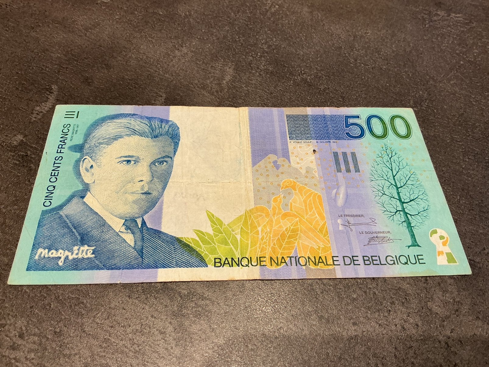 België 500 Frank 1998, Postzegels en Munten, Bankbiljetten | België, Ophalen of Verzenden