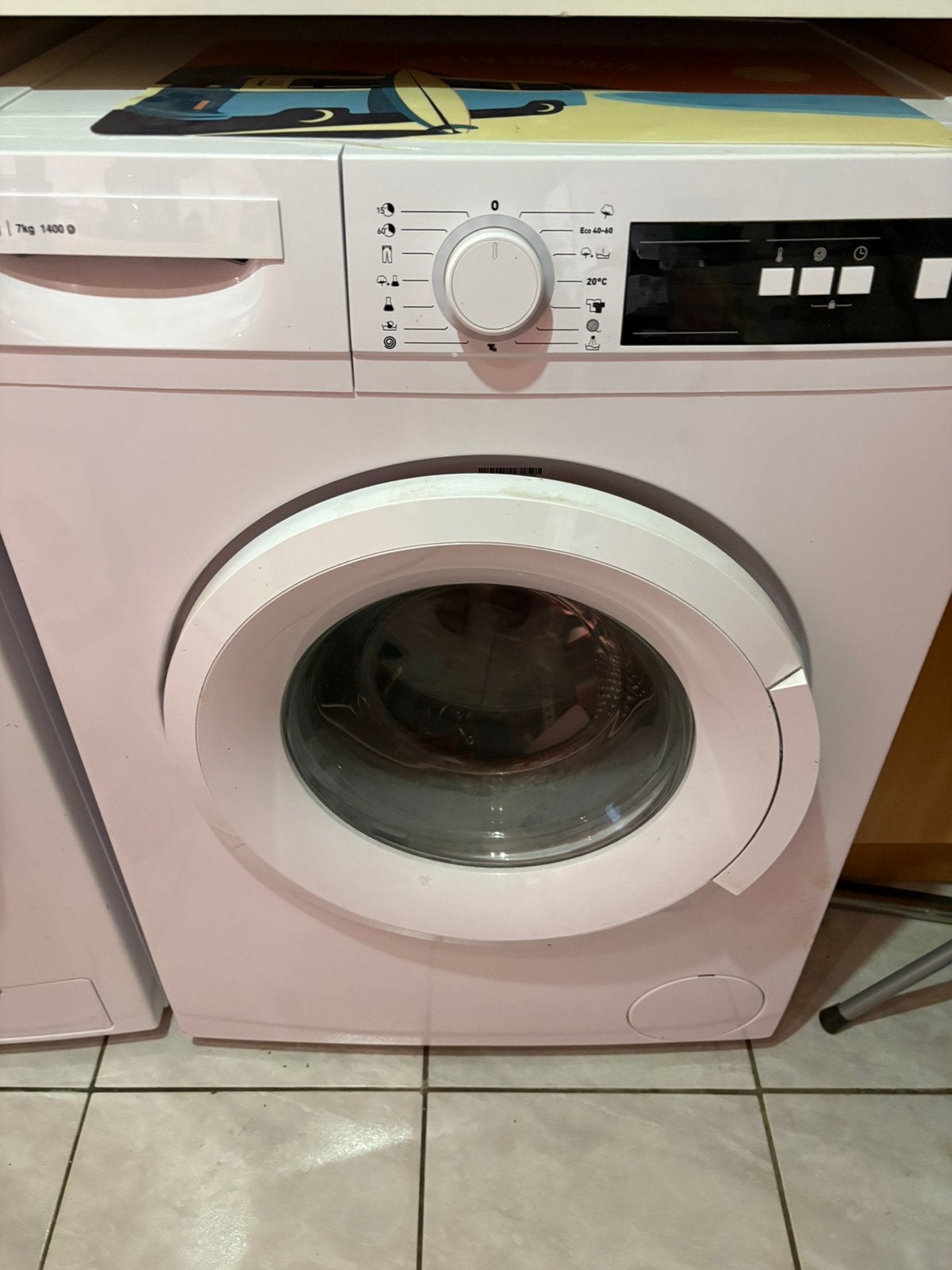Wasmachine 7kg NIEUW!, Ophalen, Nieuw, Voorlader, 1200 tot 1600 toeren