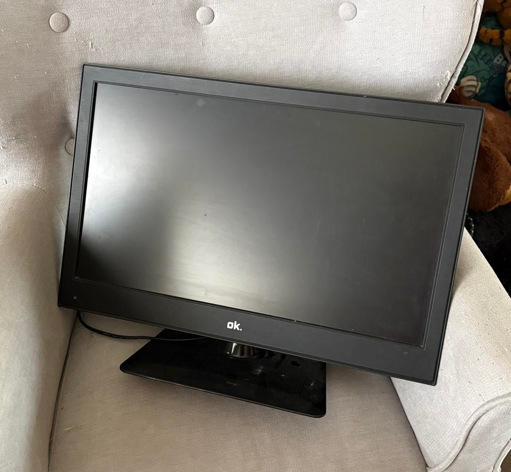 Tv tele noir ok, TV, Hi-fi & Vidéo, Télévisions, Enlèvement, Utilisé, 40 à 60 cm, Autres marques