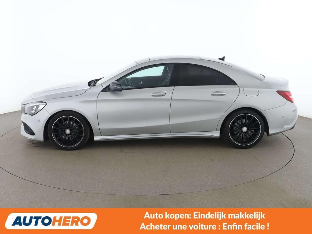 Mercedes-Benz CLA-Klasse 180 CLA 180 d AMG Line (bj 2018), Gebruikt, Zwart, 109 g/km, 109 pk