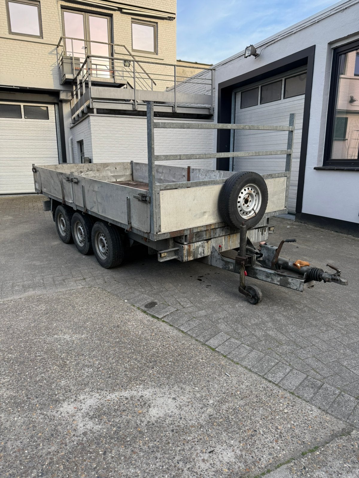 Elecktrische kipper 3500kg, Auto diversen, Aanhangers en Bagagewagens, Ophalen, Zo goed als nieuw