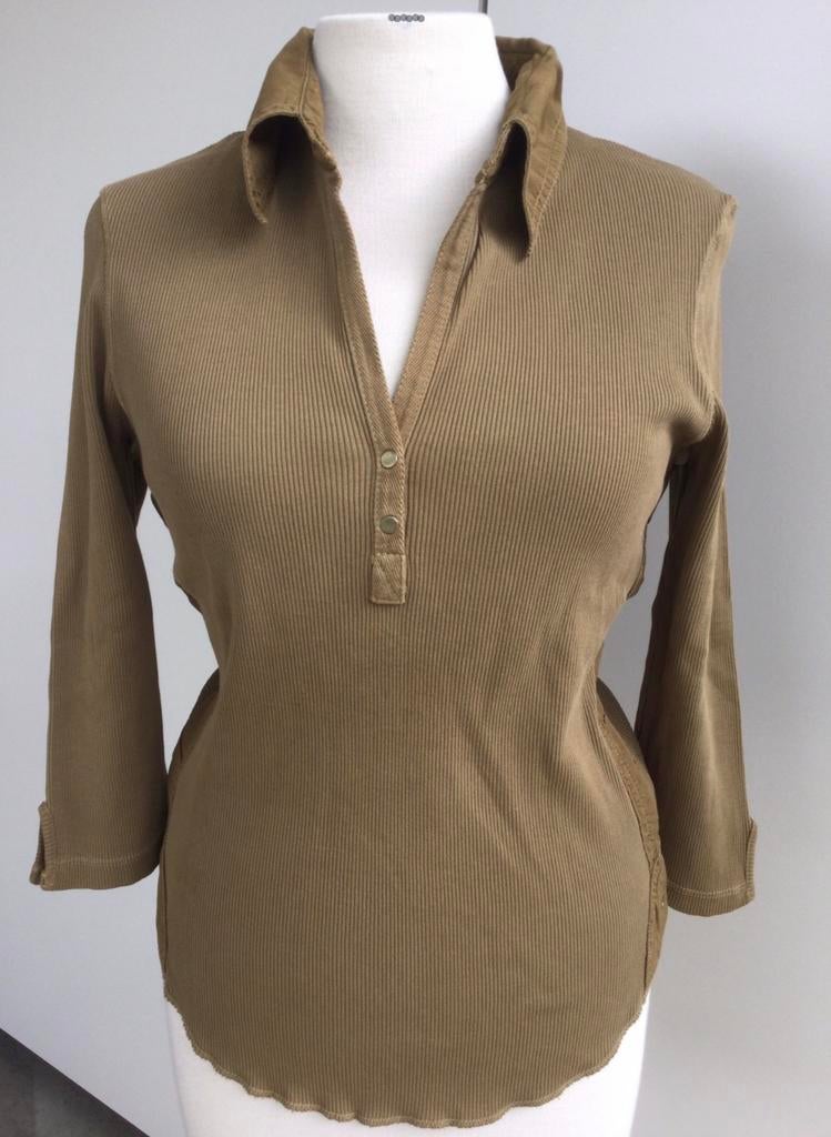 Manches longues IKKS marron rouille, IKKS, Enlèvement ou Envoi, Comme neuf, Taille 38/40 (M)