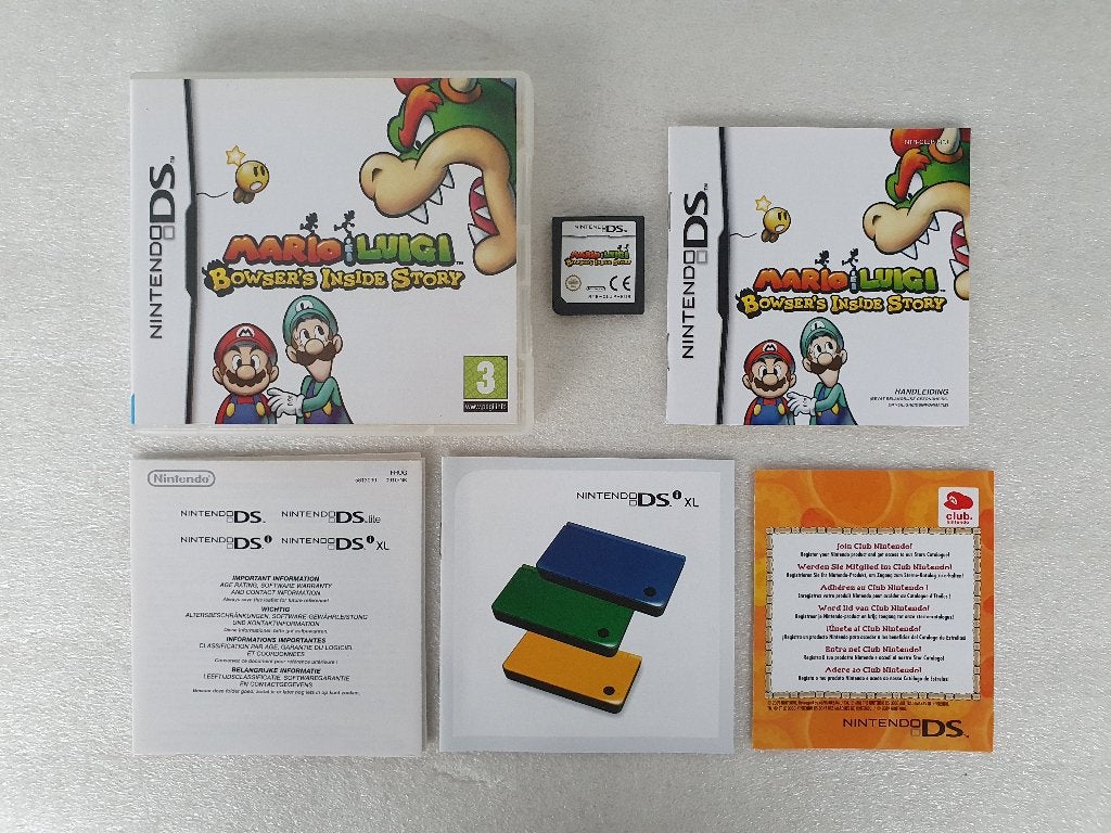 Nintendo DS: Mario & Luigi - Bowser's Inside Story, Ophalen of Verzenden, Gebruikt