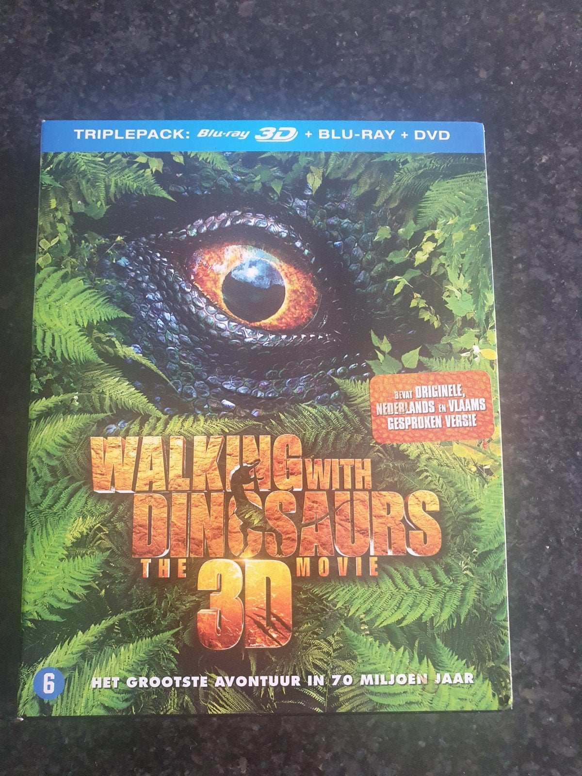 Walking with dinosaurs the movie 3D blu ray NL, Ophalen of Verzenden