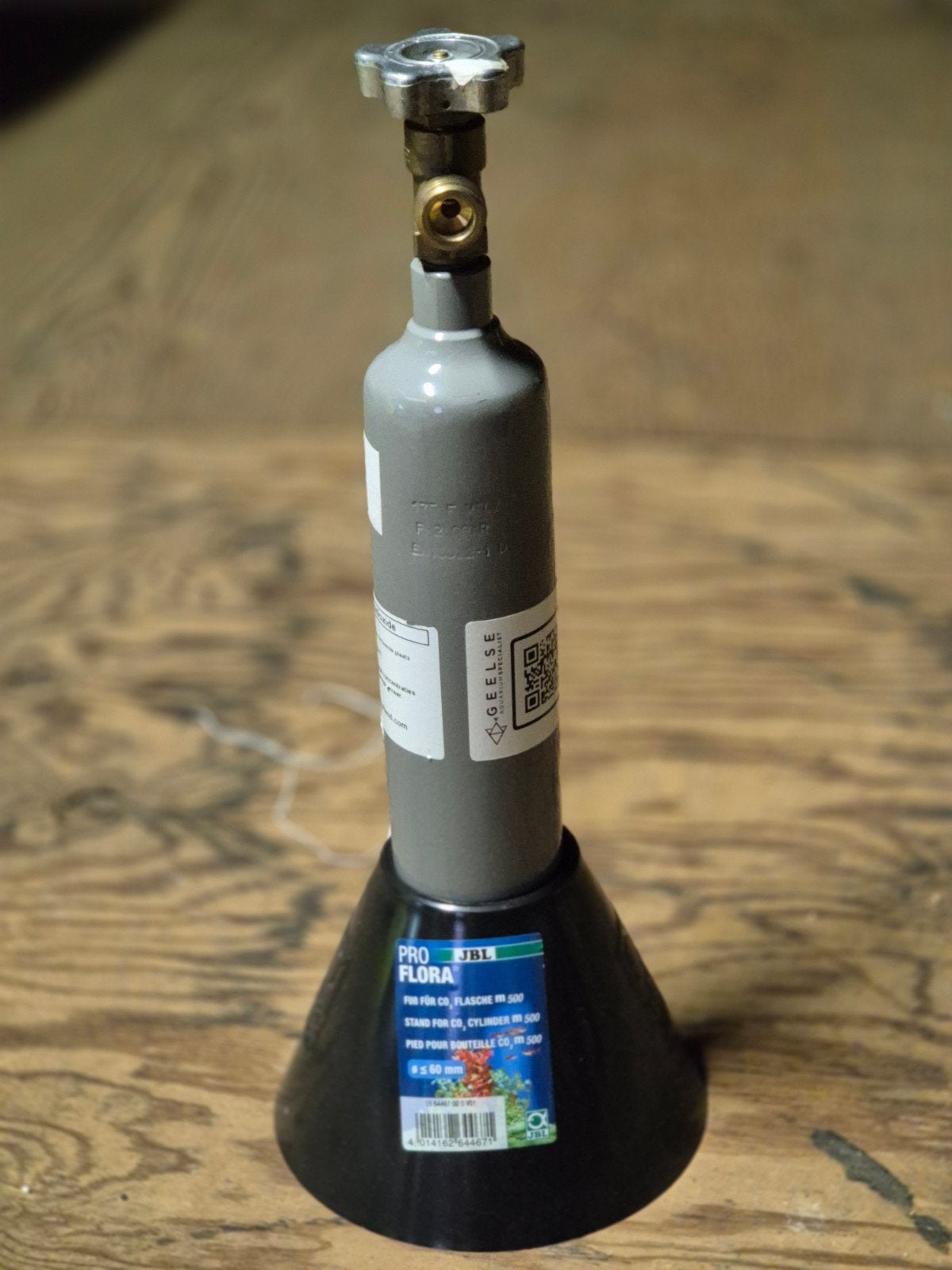 CO2 fles 500 gram gevuld met fleshouder, Enlèvement ou Envoi, Utilisé, CO₂-systeem