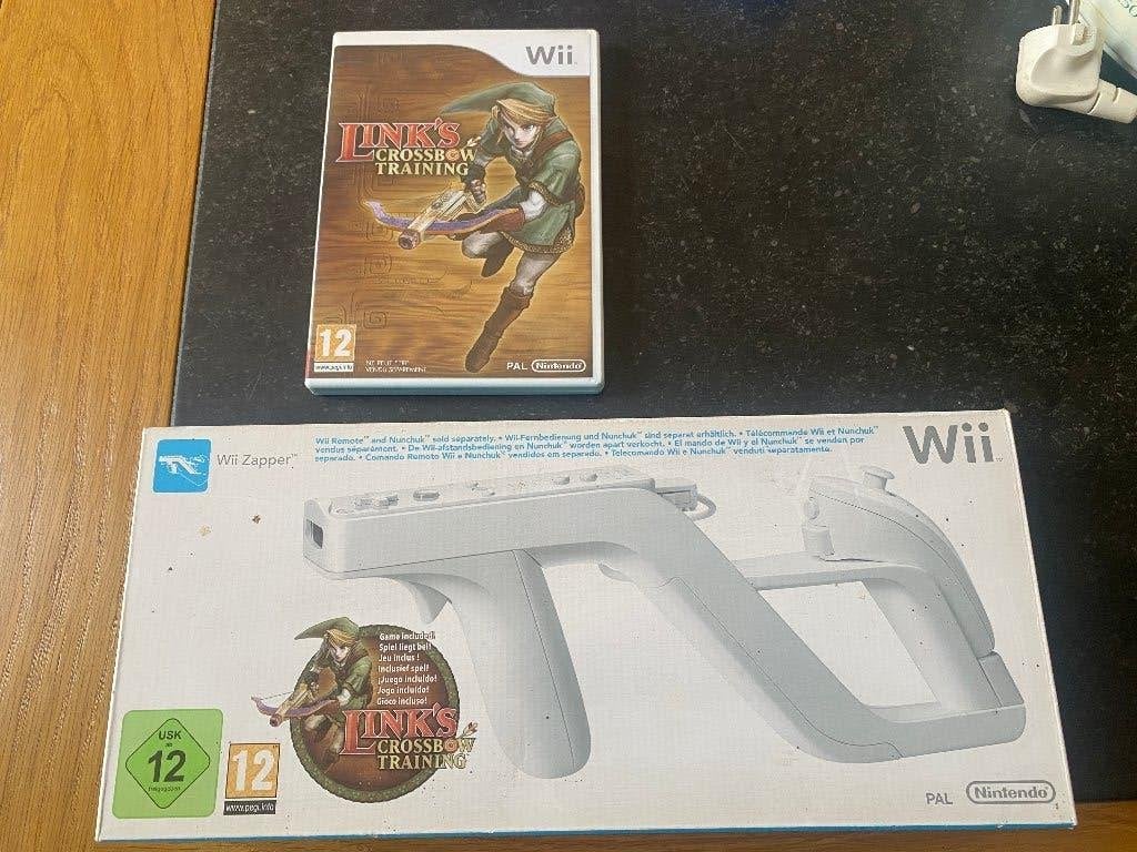 Link's Crossbow Training+ Zapper, Nintendo Wii, Consoles de jeu & Jeux vidéo, Enlèvement ou Envoi, Comme neuf, Shooter
