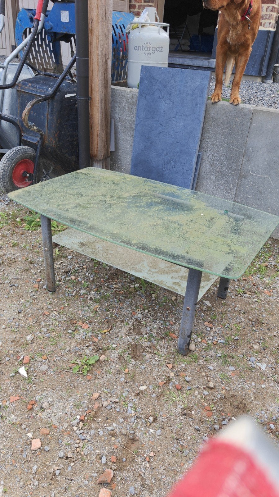 salontafel, Ophalen, 50 – 75, Gebruikt, 100 tot 150 cm