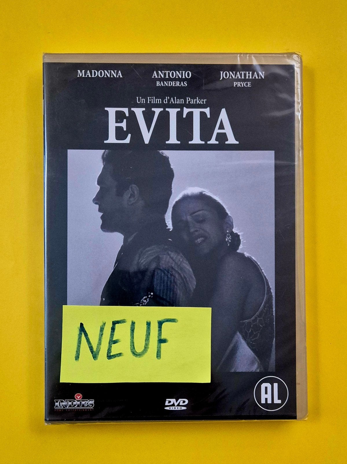 DVD 📀 Evita - Madonna / Antonio Banderas 1996 V, Cd's en Dvd's, Dvd's | Drama, Engels, Waargebeurd drama, Alle leeftijden, Ophalen of Verzenden