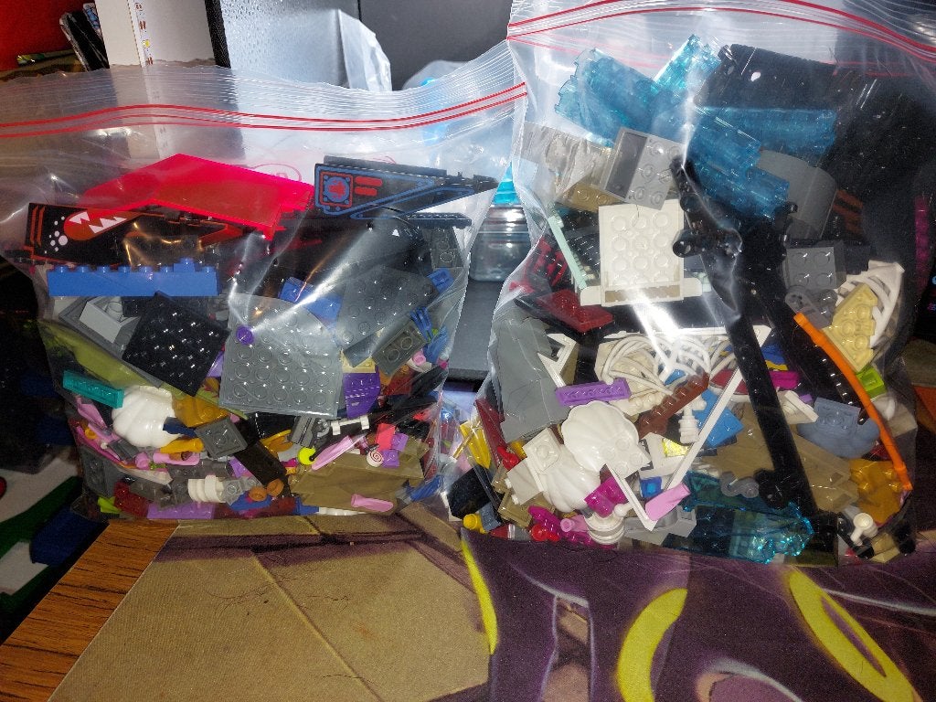 Lego 2kilos vrac, Enlèvement, Utilisé, Briques en vrac, Lego