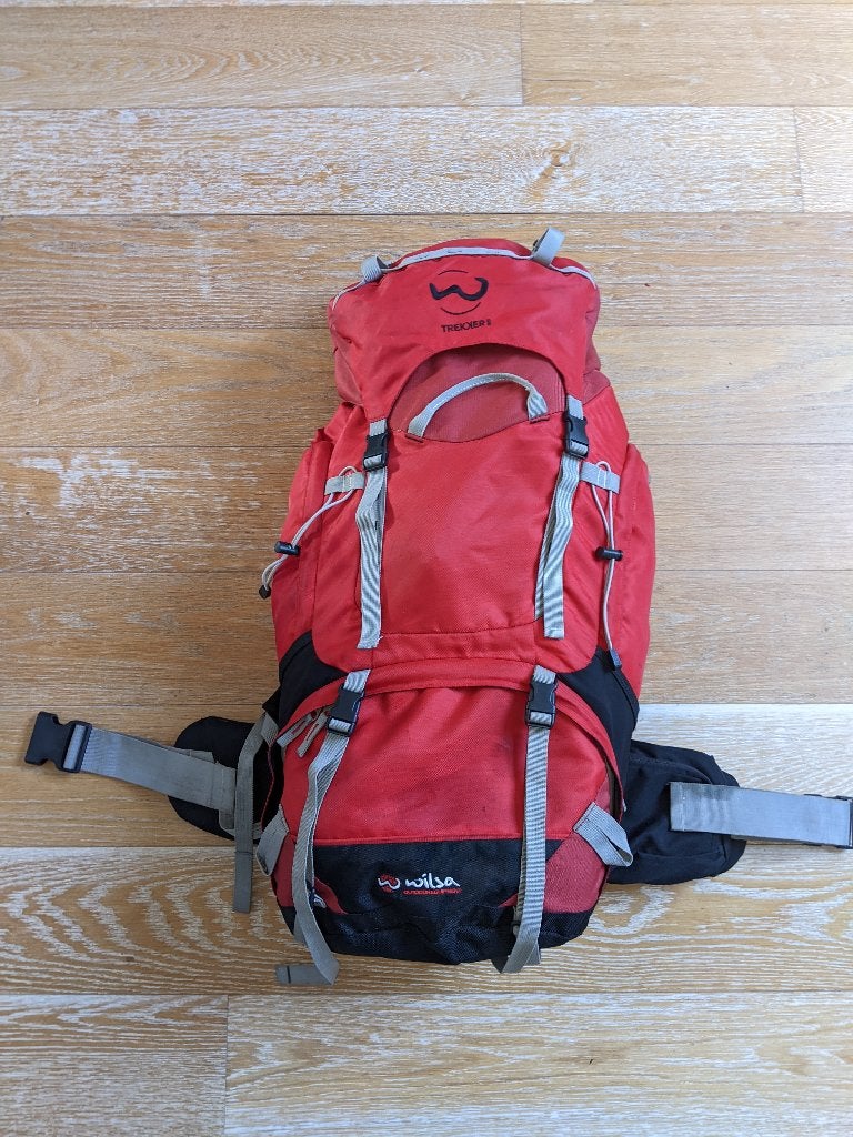 Sac à dos de randonnée Wilsa Trekker 65L, Enlèvement, Utilisé, Adulte unisexe