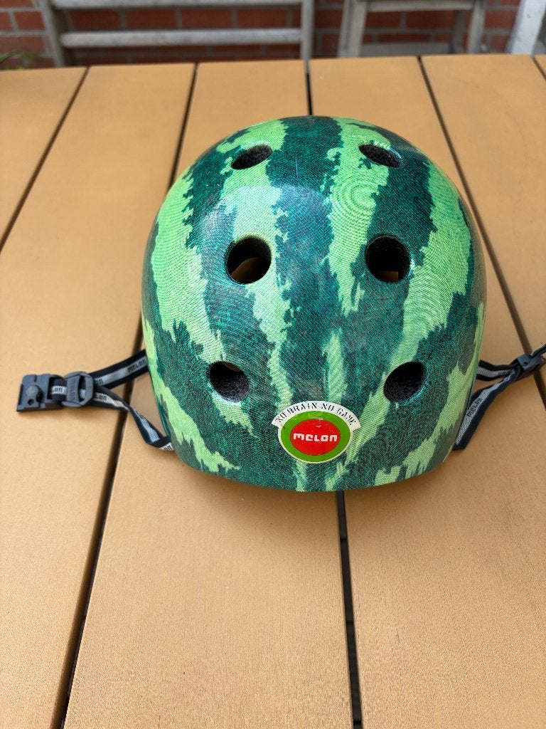2 x Fietshelm kind Melon, Fietsen en Brommers, Gebruikt, Melon, Jongen of Meisje, Ophalen