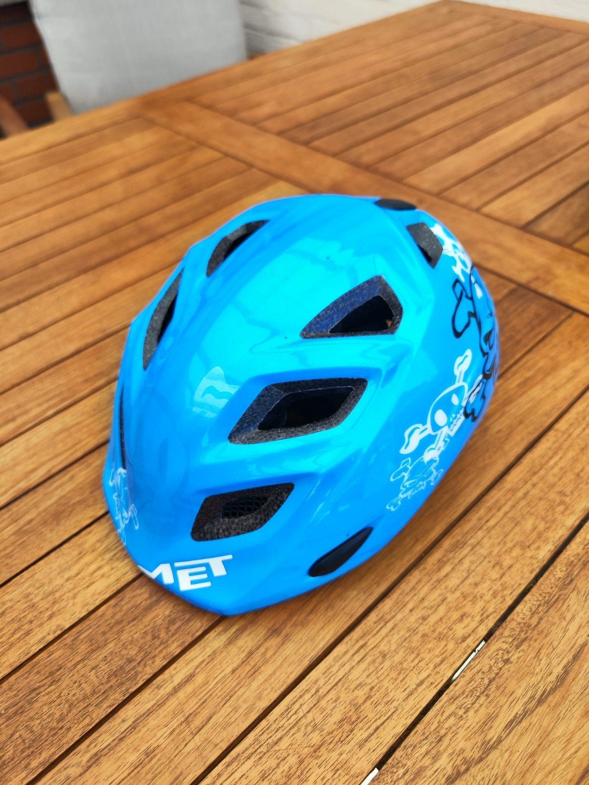 Fietshelm 46-53, Ophalen