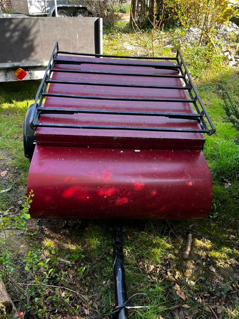 Retro aanhangwagen, Ophalen, Gebruikt