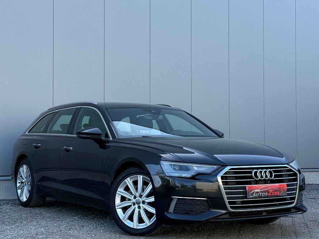 Audi A6 Avant 40TDi Stronic BTW/VAT Xenon Keyless VCP Memory, Auto's, Stof, Euro 6, 4 cilinders, Zwart
