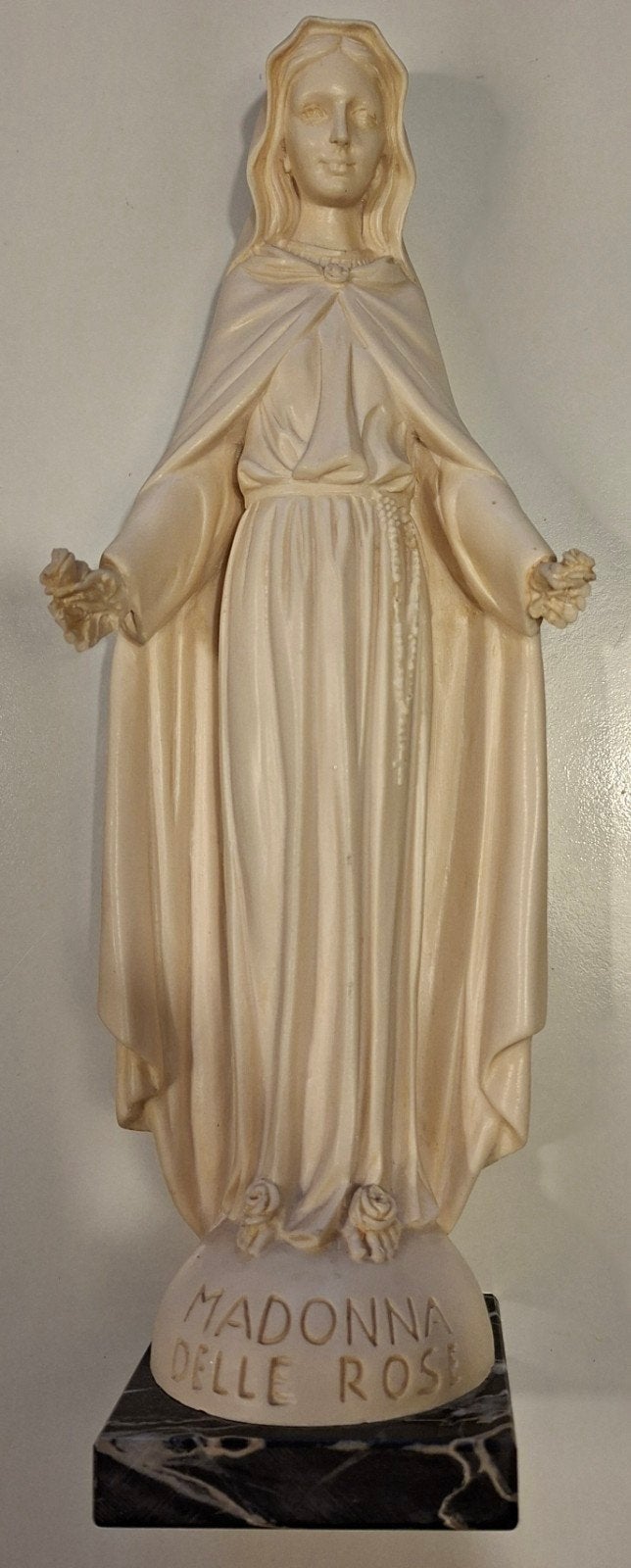 Heel Schone Madonna Ivoorsteen Marmer Gave staat 30cm hoog., Ophalen of Verzenden