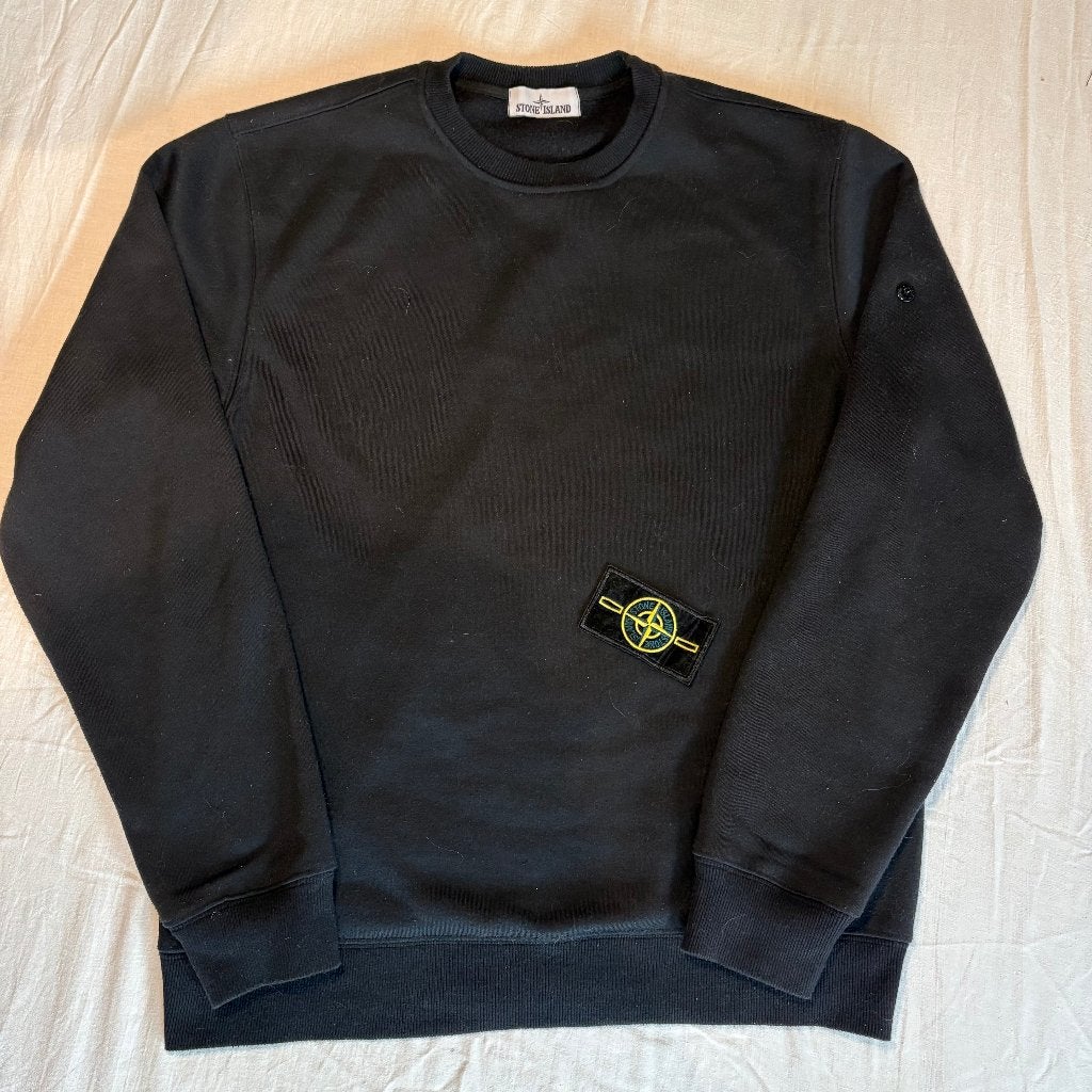 Originele Stone Island Pull / Trui Zwart - Uitstekende Staat, Maat 48/50 (M), Zwart, Ophalen of Verzenden, Stone Island