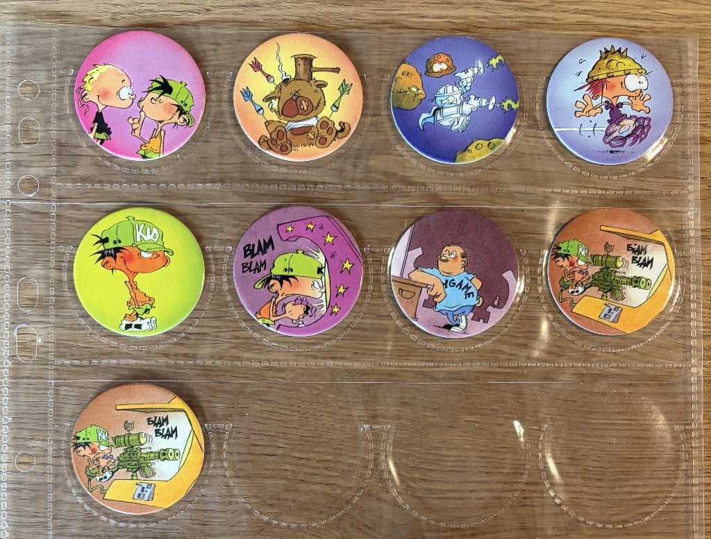 Suzy - Kid Paddle (1996) 9 flippo's, Ophalen of Verzenden, Strip, Verzameling