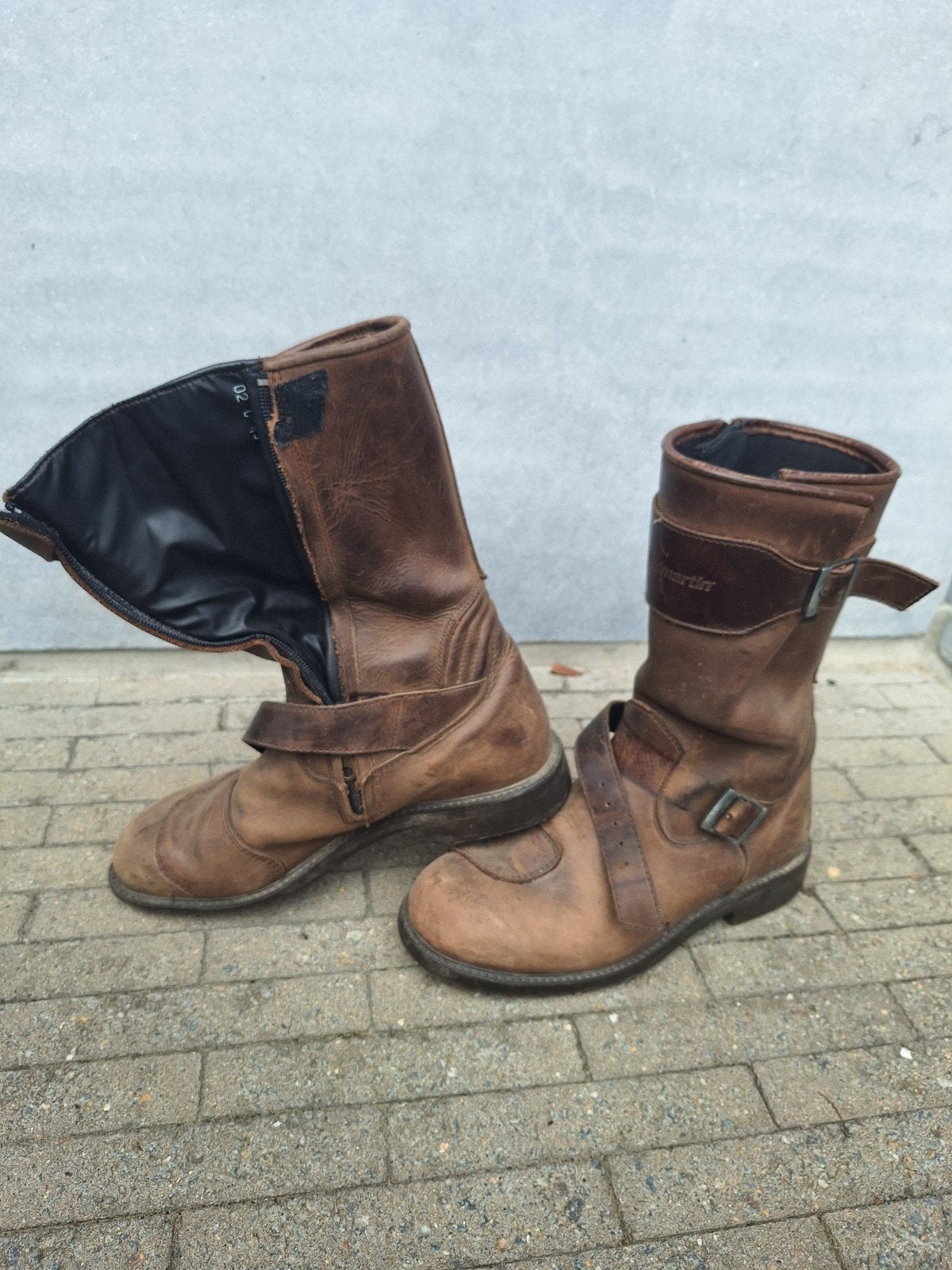 motorlaarzen styl martin, Motoren, Ophalen