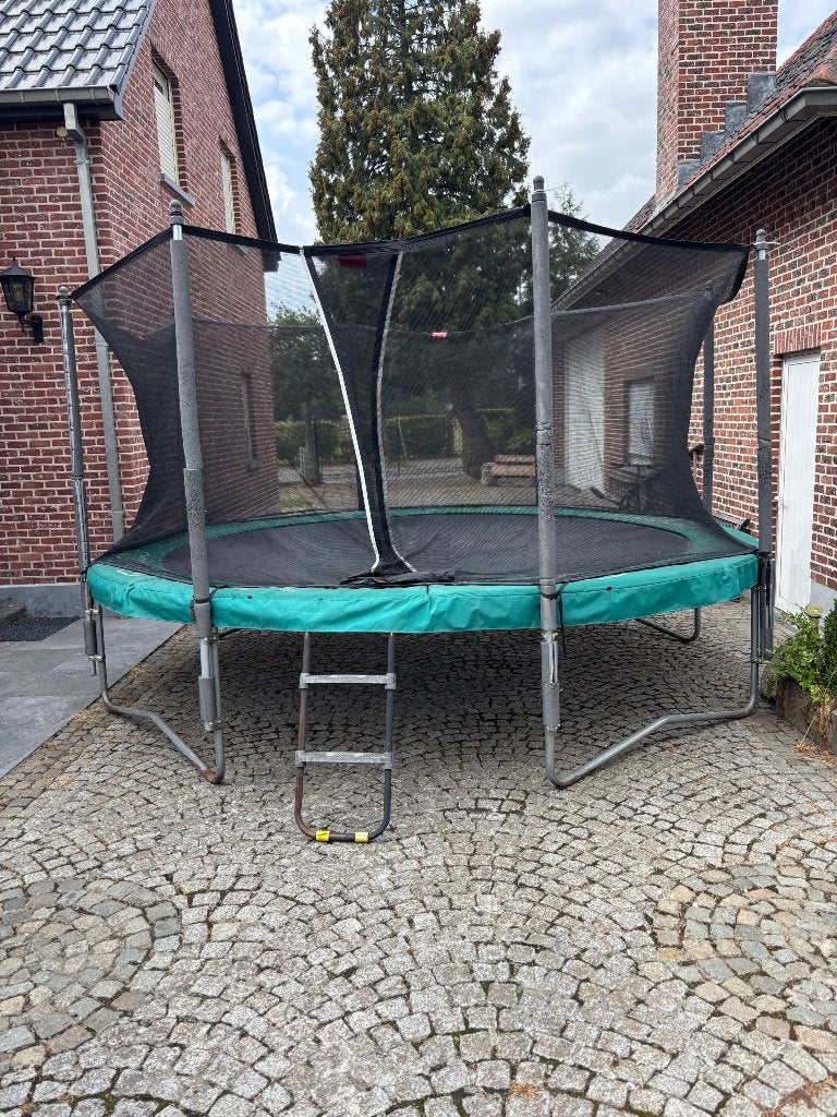 BERG Champion Tattoo 430 trampoline, Ophalen, Gebruikt