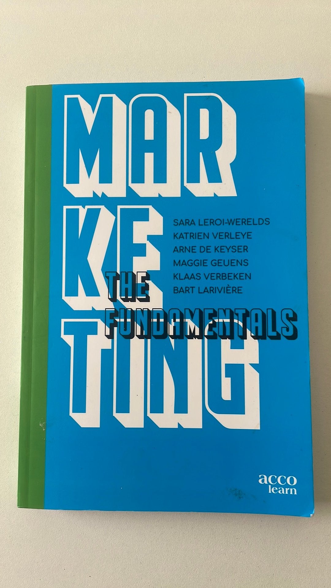 Marketing handelswetenschappen, Boeken, Ophalen of Verzenden, Zo goed als nieuw