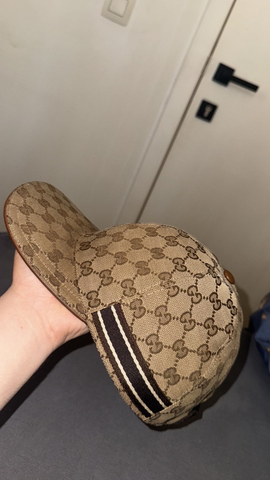 Casquette gucci 5 bande choco, Vêtements | Hommes, Chapeaux & Casquettes, Enlèvement ou Envoi, Comme neuf, Casquette