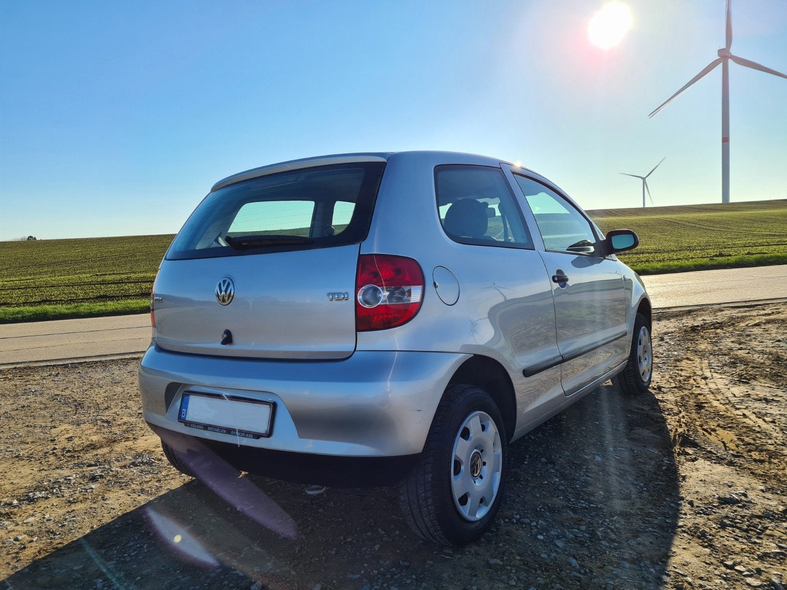 VW Fox 1.4 Tdi prête à immatriculer, Auto's, Verwarmde buitenspiegels, 1400 cc, Particulier, Fox