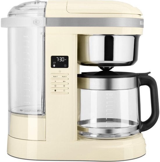 Koffieapparaat Kitchenaid crèmekleurig  - nieuwstaat, Elektronische apparatuur, Koffiezetapparaten, Ophalen, Afneembaar waterreservoir