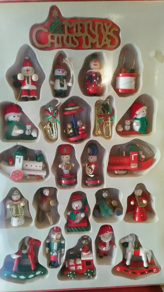 Nieuwe houten kerstfiguren., Ophalen of Verzenden, Nieuw