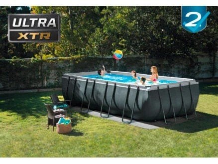 Cadre Intex pour piscine Ultra Frame XTR 5,49 x 2,79 x 1,32, Comme neuf, Enlèvement, Rectangulaire, 400 cm ou plus