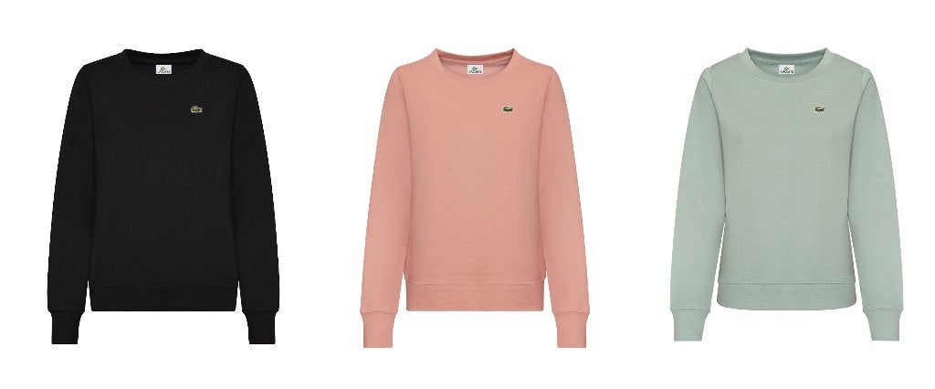 Lacoste Sweatshirt Dames 6 kleuren XS,S,M,L,XL,2XL Nieuw, Neuf, Taille 46/48 (XL) ou plus grande, Autres couleurs, Lacoste