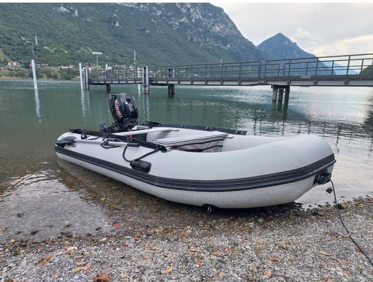Opblaasbare boot, Watersport en Boten, Aluminium, Peddels, Gebruikt, 6 pk