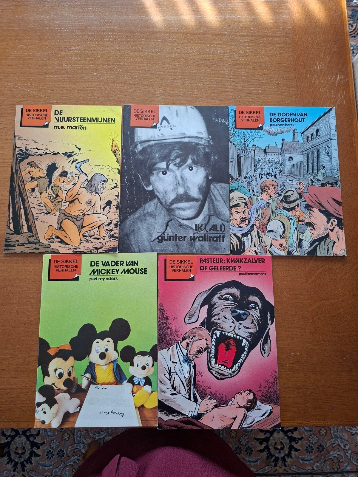 Set van 5 Vintage “De Sikkel – Historische Verhalen”, Ophalen of Verzenden, Gelezen