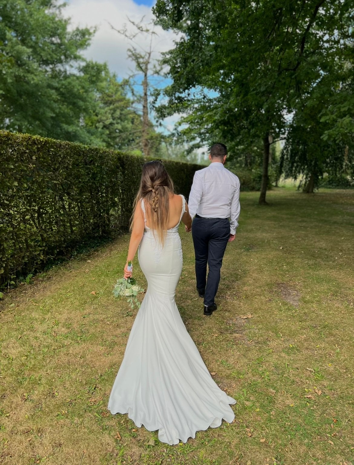 Wed2Be, robe de mariée blanche, Vêtements | Femmes, Enlèvement ou Envoi, Porté, Blanc, Robe de mariée