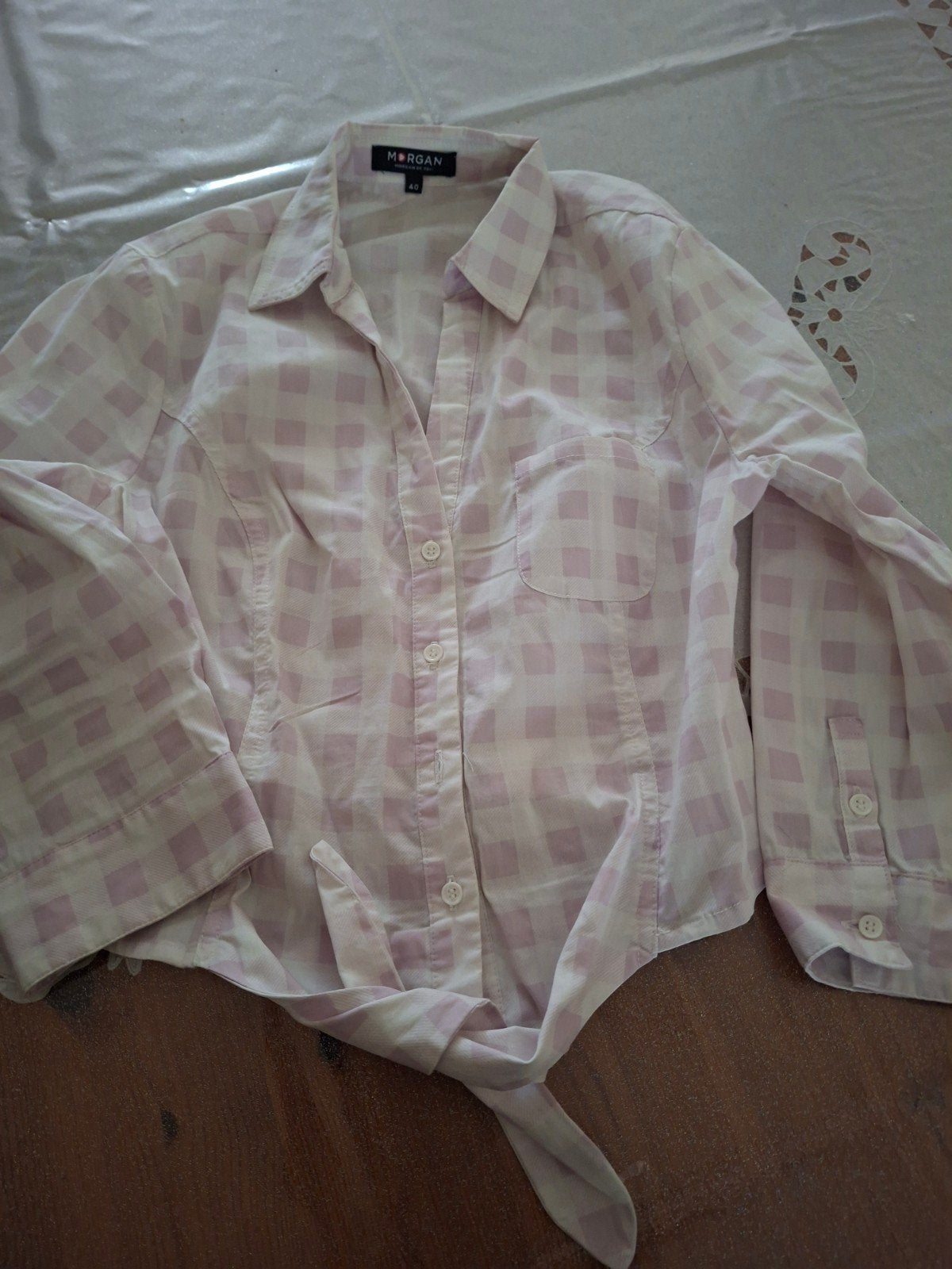 chemise morgan T40, Taille 38/40 (M), Rose, Envoi, Morgan