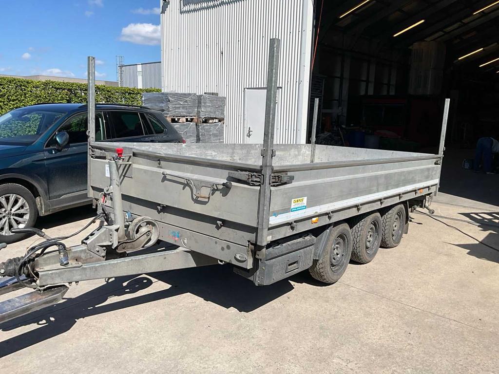 Bande-benne Hapert C39F 2019, Autos : Divers, Remorques, Utilisé