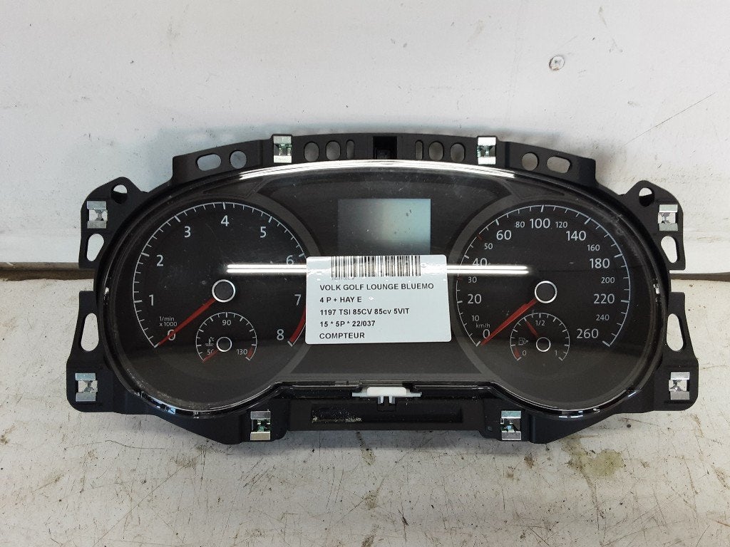 COMPTEUR DE VITESSE Volkswagen Golf VII (AUA) (5G1920740), Volkswagen, Volkswagen AG, Utilisé, Kundenbetreuung@volkswagen.de