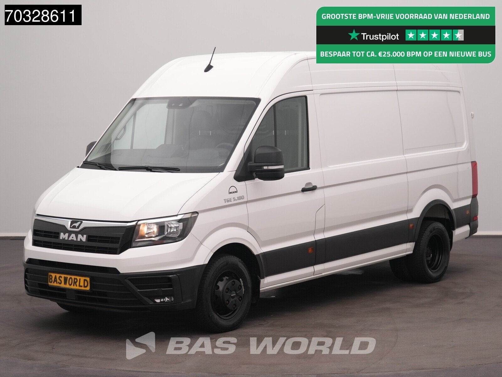 MAN TGE 5.180 Dubbellucht L3H3 Trekhaak Navi Airco Camera Eu, Autos, Camionnettes & Utilitaires, Achat, Euro 6, Entreprise, 2 places