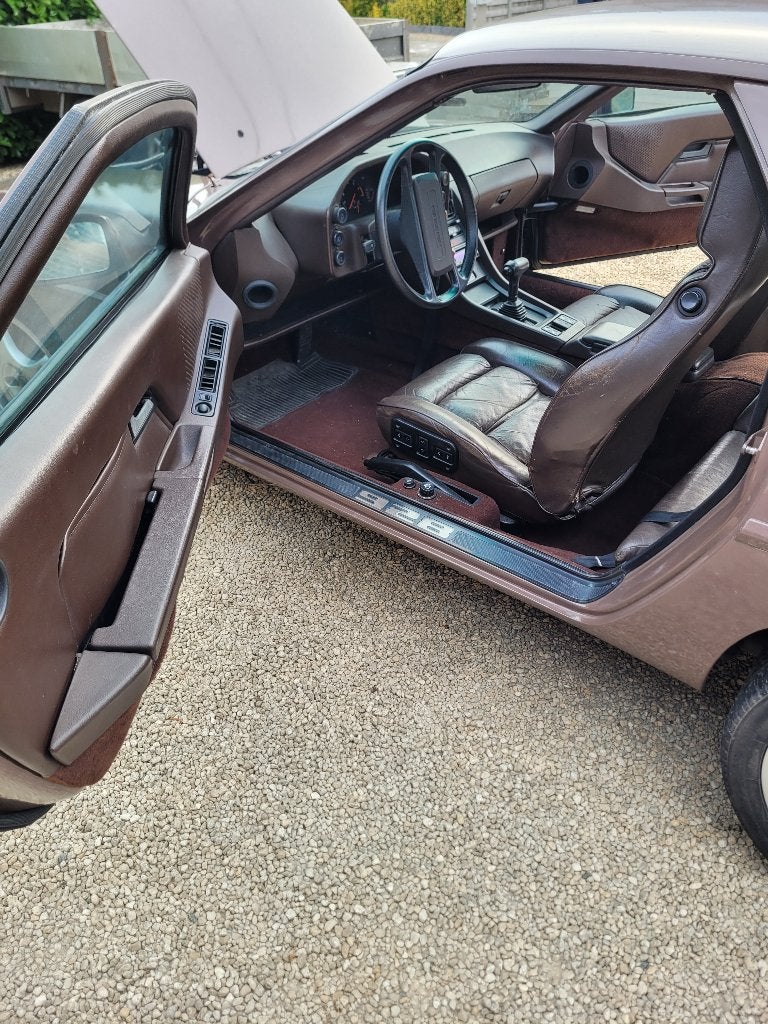 Porsche 928 bruin leder interieur, Auto-onderdelen, Ophalen, Porsche