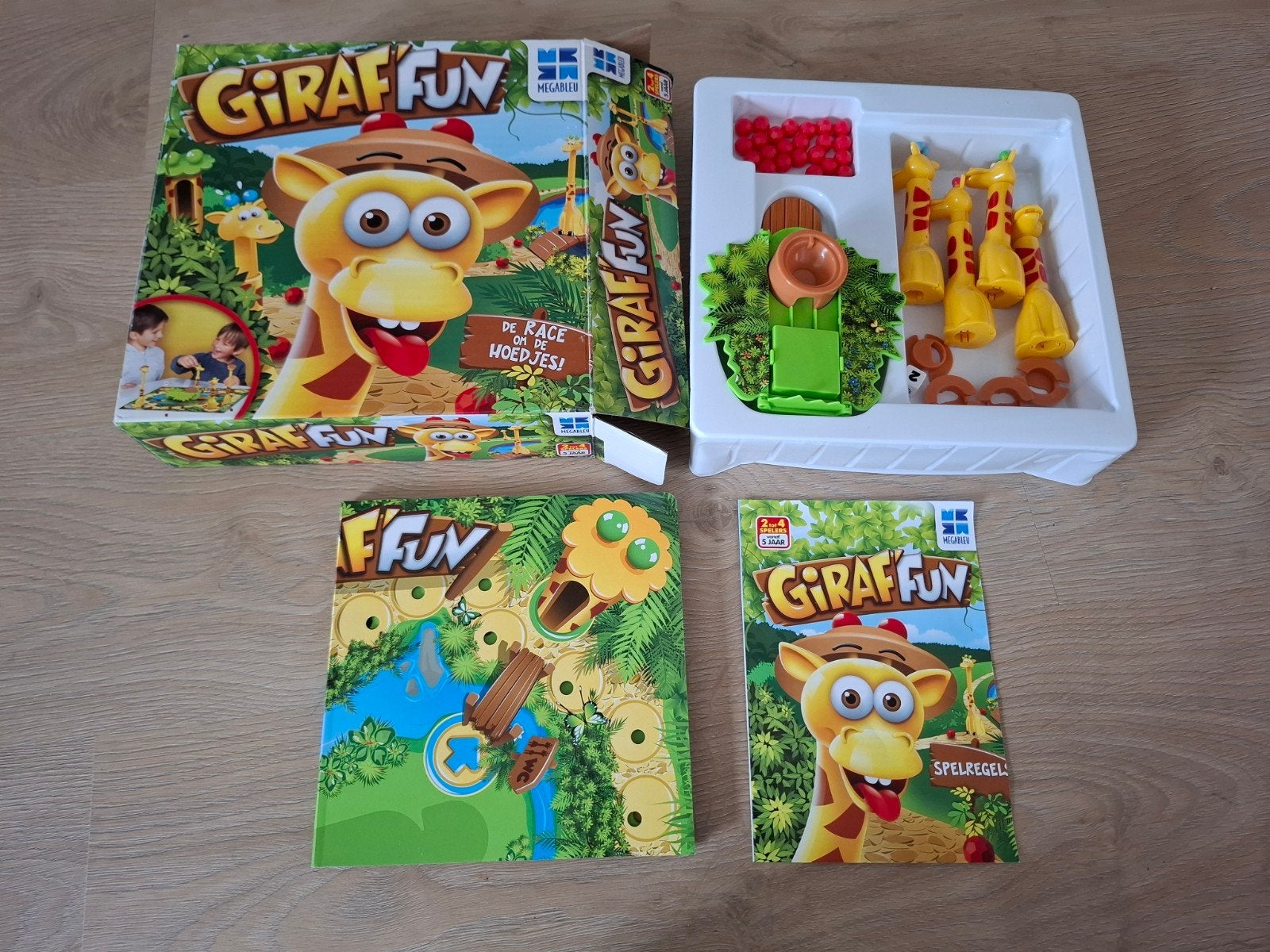 Giraf'fun, Hobby en Vrije tijd, Ophalen