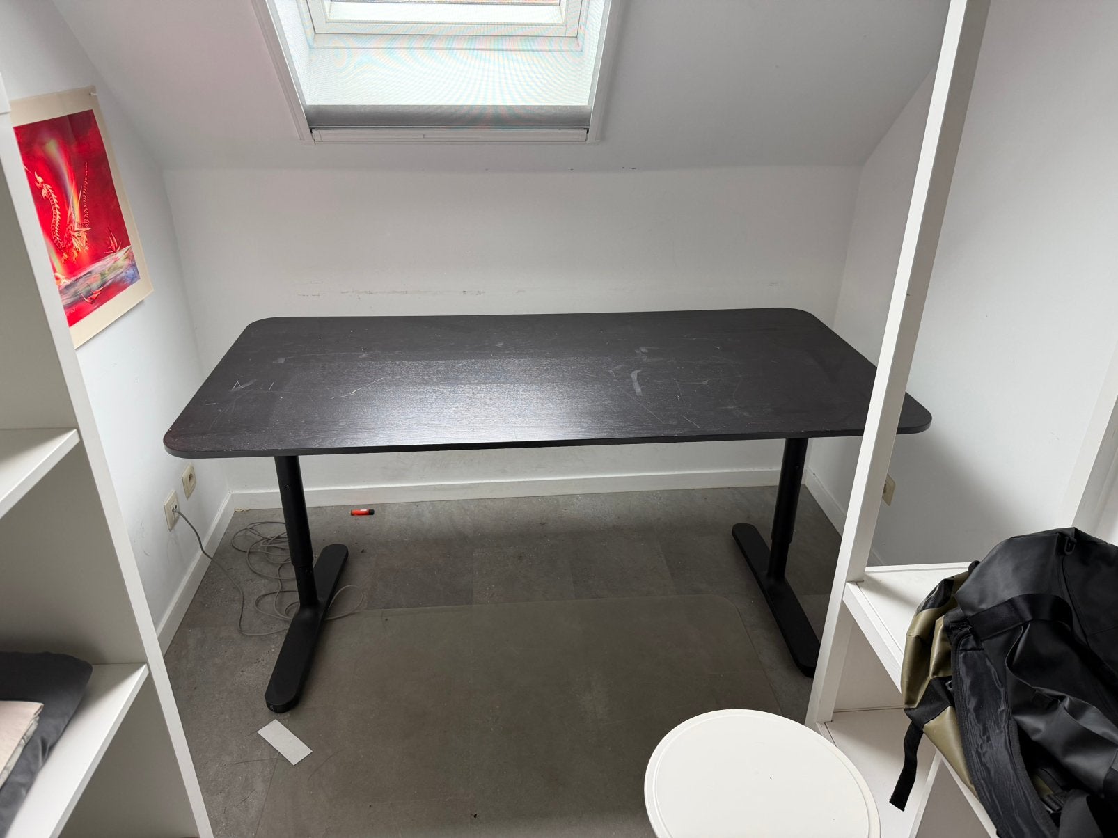 Verstelbare bureau 30 euro, Huis en Inrichting, Ophalen, Gebruikt