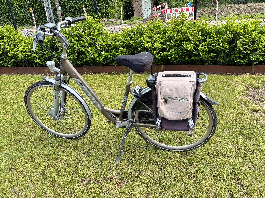 Elektrische fiets dames - Giant, Fietsen en Brommers, Fietsen | Dames | Damesfietsen, Gebruikt, Giant, Versnellingen, 47 tot 50 cm