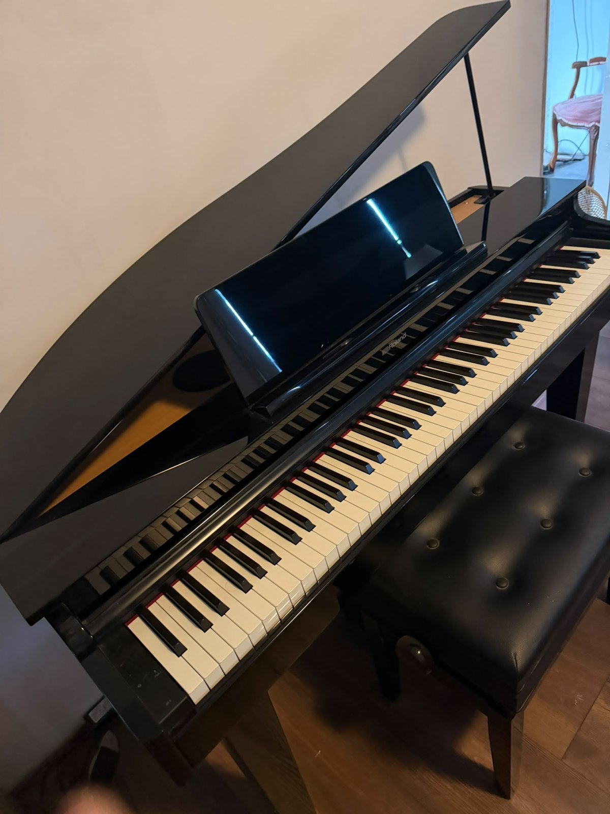 Schitterende Roland GP3 piano vleugel, Muziek en Instrumenten, Ophalen, Zo goed als nieuw, Piano